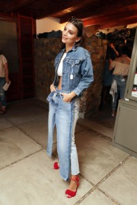 Emily Ratajkowski Levi's hosted brunch, Coachella Valley Music and Arts Festival, Palm Springs, USA - 15 Apr 2017