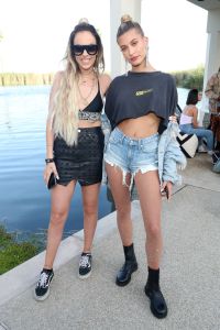 Maeve Reilly and Hailey BaldwinREVOLVE festival - Day 2, Coachella Valley Music and Arts Festival, Palm Springs, USA - 16 Apr 2017