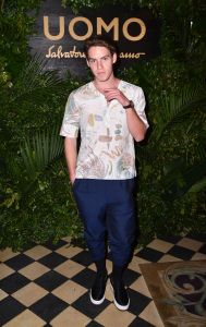 Tyler ClintonUOMO Salvatore Ferragamo Fragrance Event, Arrivals, New York, USA - 26 Apr 2017