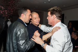 Gustavo Rangel, Jason Wu, Adam LippesFarfetch, Natalie Massenet & José Neves dinner, The New York Edition, USA - 28 Apr 2017
