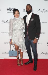 Alicia Quarles, Stephon SenegalWearable Art Gala, California African American Museum, Los Angeles, USA - 29 Apr 2017