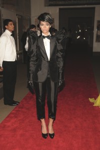 event shot of singer Rihanna at the Metropolitan Museum of Arts Costume Institute Gala to celebrate the opening of "The Model as Muse" exhibition in Manhattan, New York