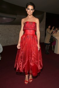 Katie HolmesAmerican Ballet Theater's Spring Gala, Inside, New York, USA - 22 May 2017WEARING ZAC POSEN
