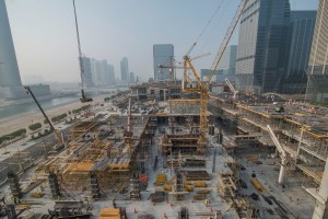 A rendering of Al Maryah Central in Abu, Dhabi. It will be home to the first Macy's outside of the US.