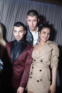 Joe Jonas, Nick Jonas, Priya Chopra