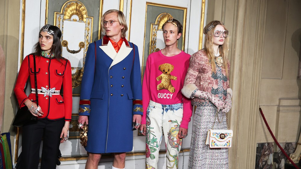 Exclusive pictures of the Gucci Resort 2018 show in Florence