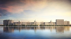 A rendering of the Place Vendome Doha.