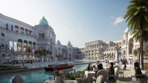 A rendering of the Place Vendome Doha.