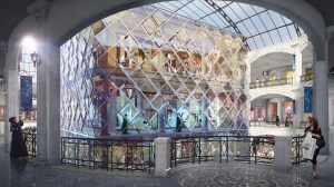 A rendering of the Place Vendome Doha.