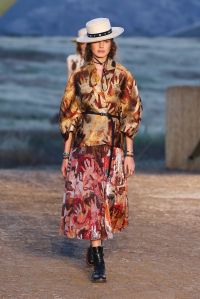 Model on the catwalkDior Cruise Collection 2018 show, Runway, Los Angeles, USA - 11 May 2017