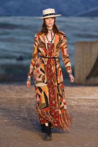 Model on the catwalkDior Cruise Collection 2018 show, Runway, Los Angeles, USA - 11 May 2017