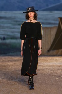 Model on the catwalkDior Cruise Collection 2018 show, Runway, Los Angeles, USA - 11 May 2017