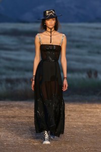 Model on the catwalkDior Cruise Collection 2018 show, Runway, Los Angeles, USA - 11 May 2017