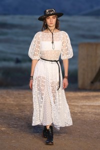 Model on the catwalkDior Cruise Collection 2018 show, Runway, Los Angeles, USA - 11 May 2017