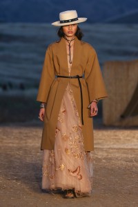 Model on the catwalk Dior Cruise Collection 2018 show, Runway, Los Angeles, USA - 11 May 2017