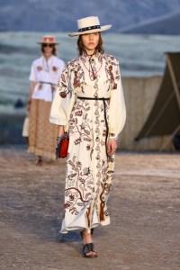 Model on the catwalkDior Cruise Collection 2018 show, Runway, Los Angeles, USA - 11 May 2017