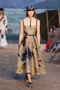 Model on the catwalkDior Cruise Collection 2018 show, Runway, Los Angeles, USA - 11 May 2017