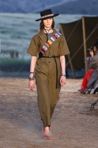 Model on the catwalkDior Cruise Collection 2018 show, Runway, Los Angeles, USA - 11 May 2017