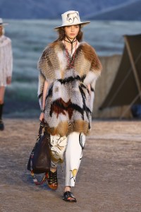 Model on the catwalkDior Cruise Collection 2018 show, Runway, Los Angeles, USA - 11 May 2017