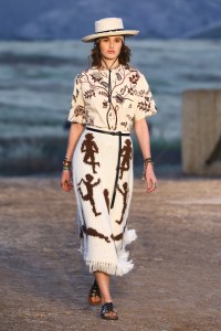 Model on the catwalkDior Cruise Collection 2018 show, Runway, Los Angeles, USA - 11 May 2017