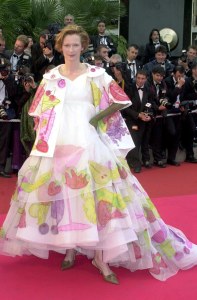TILDA SWINTONTHE 54TH CANNES FILM FESTIVAL, FRANCE - MAY 2001