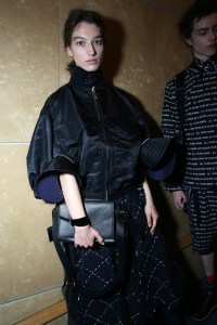 Backstage at Sacai Men's Spring 2018