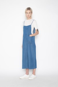 Wide-leg cotton jumpsuit sold at Oak + Fort.