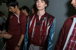 Backstage at Hermès Men's Spring 2018