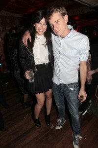 September 2012: Daisy Lowe and J.W. Anderson at the Topshop and JW Anderson Party during London Fashion Week