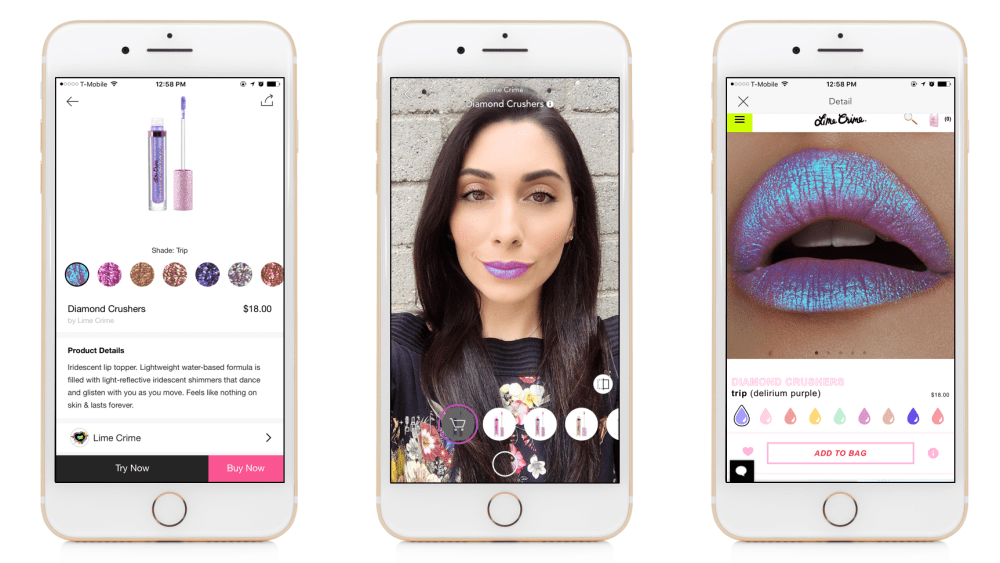 Virtual Try-on App Launches for Some of the Hottest Beauty Brands