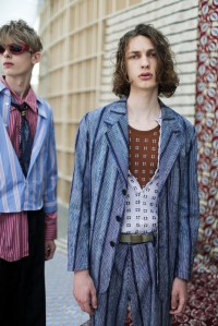 Backstage at Marni Men's Spring 2018