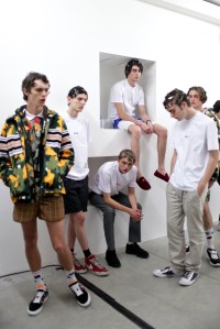 Backstage at MSGM Men's Spring 2018