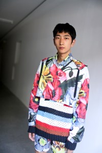 Backstage at MSGM Men's Spring 2018