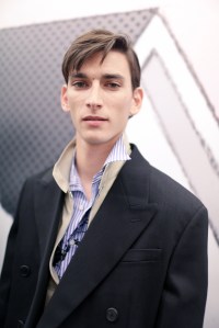 Backstage at Prada Men's Spring 2018