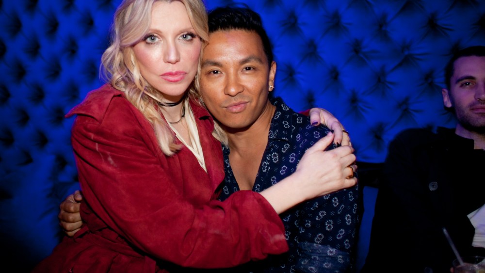 Courtney Love and Prabal Gurung
