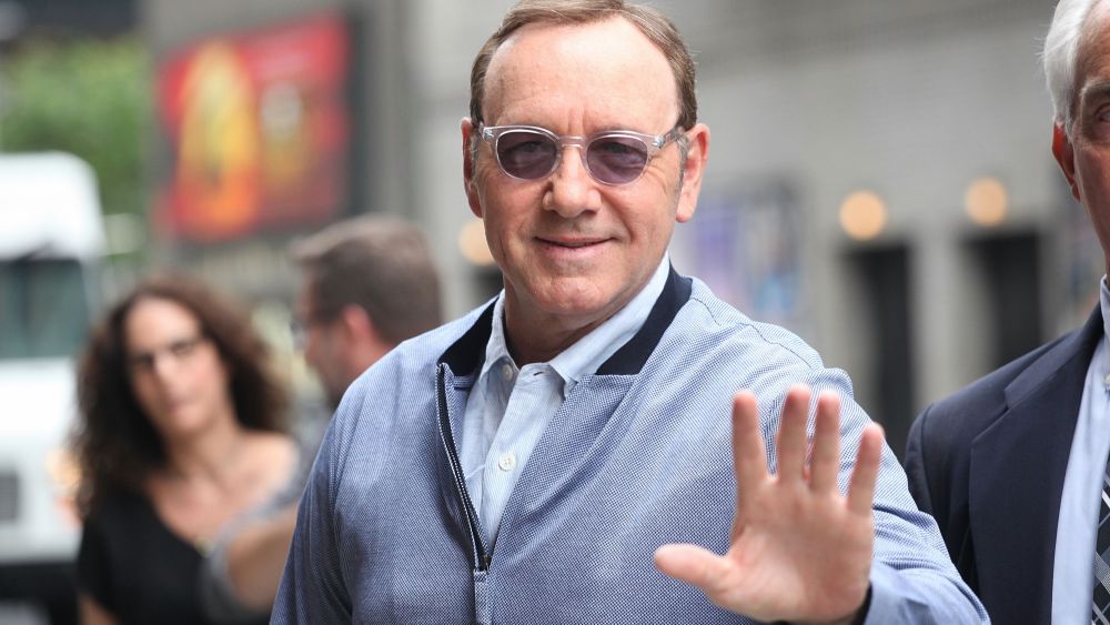 Kevin Spacey'The Late Show With Stephen Colbert' TV show, New York, USA - 23 May 2017