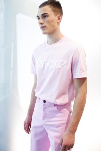 Backstage at Versace Men's Spring 2018