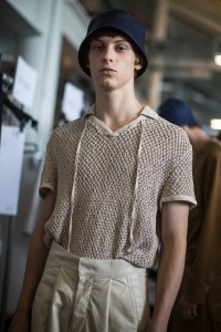 Backstage at Boss Men's Spring 2018
