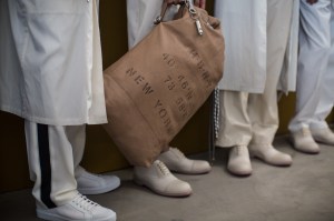 Backstage at Boss Men's Spring 2018