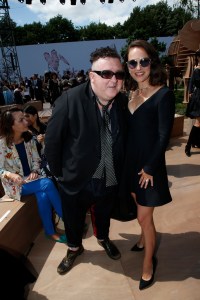 Alber Elbaz and Natalie Portman front row at Christian Dior