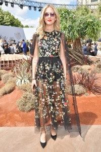 Chiara Ferragni at Christian Dior