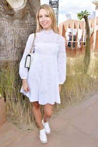 Princess Maria-Olympia of Greece and Denmark at Christian Dior