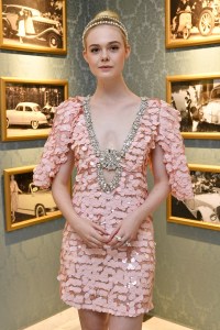 Elle FanningMiu Miu dinner, Fall Winter 2017, Haute Couture Fashion Week, Paris, France - 02 Jul 2017