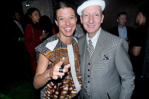 Isabel Marant and Stephen Jones
