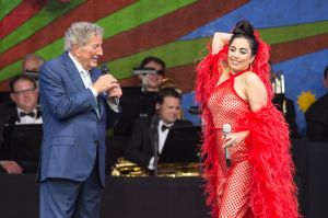 Tony Bennett and Lady Gaga2015 New Orleans Jazz & Heritage Festival, New Orleans, America - 26 Apr 2015