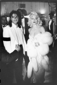 Madonna and Michael Jackson attend Swifty Lazar's after party for the Academy Awards on March 25, 1991 in Los Angeles, California.Article title: "Eye: To Tell the 'Truth' "