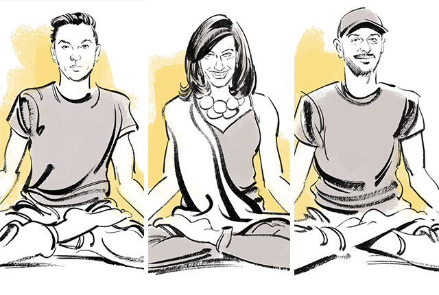 They Are…Finding Their Om With Meditation