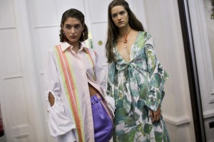 Backstage at Peter Pilotto RTW Spring 2018