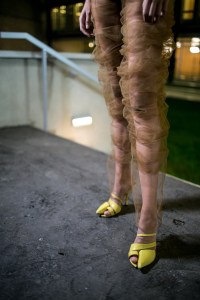 Backstage at Y/Project RTW Spring 2018