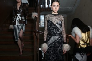 Backstage at Altuzarra RTW Spring 2018